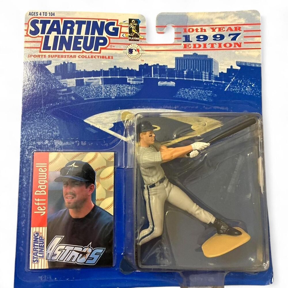 1997 10th Year Starting Lineup Jeff Bagwell Astros Sealed Figure